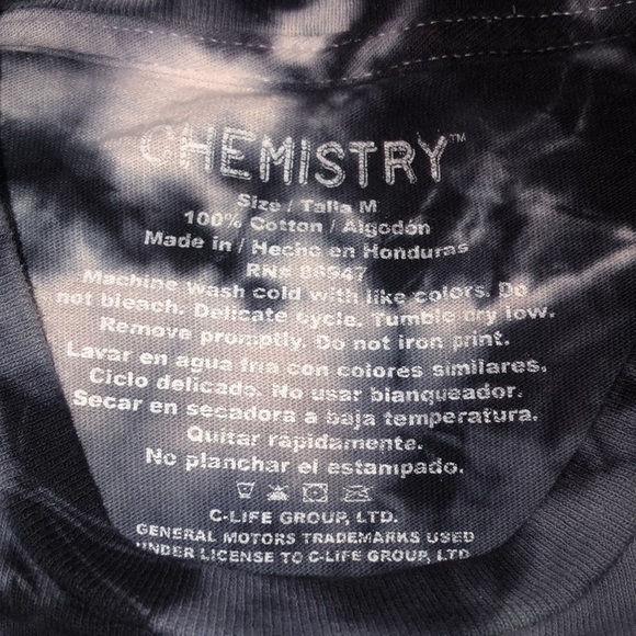 Classic Corvette Tie Dye Tee Shirt - Picture 4 of 6